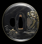 goishi gata tsuba